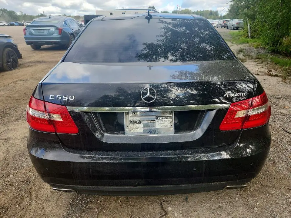 2012 MERCEDES-BENZ E 550 4MATIC  