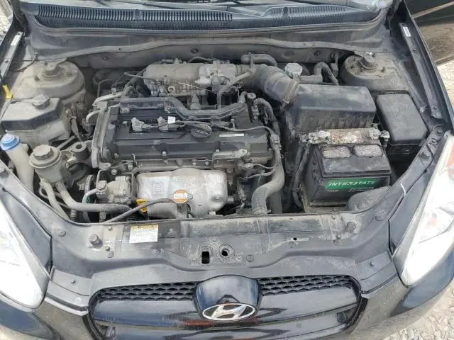 2010 HYUNDAI ACCENT BLUE  