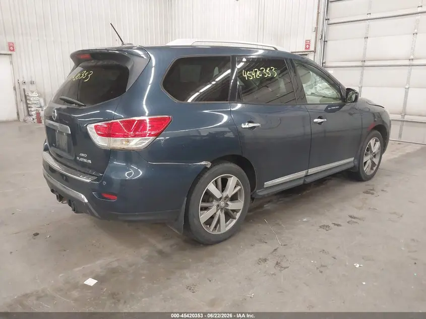 2015 NISSAN PATHFINDER PLATINUM