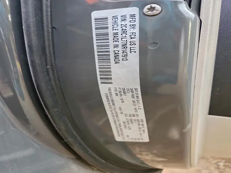 2022 CHRYSLER PACIFICA HYBRID TOURING L  