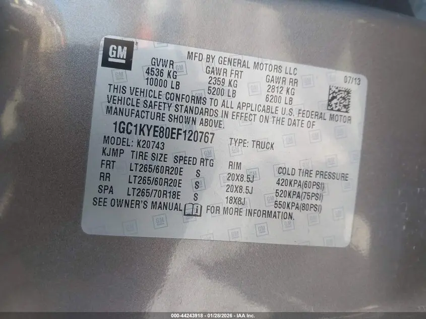 2014 CHEVROLET SILVERADO 2500HD LTZ