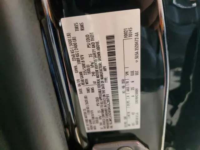 2019 LINCOLN MKC RESERVE