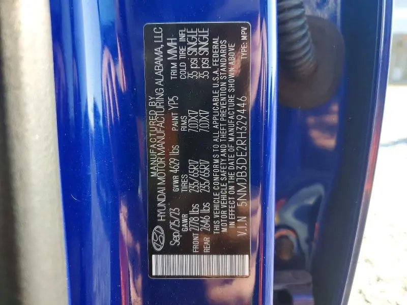 2024 HYUNDAI TUCSON SEL  