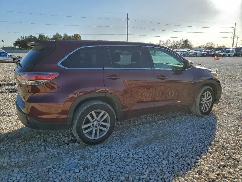 2015 TOYOTA HIGHLANDER LE  