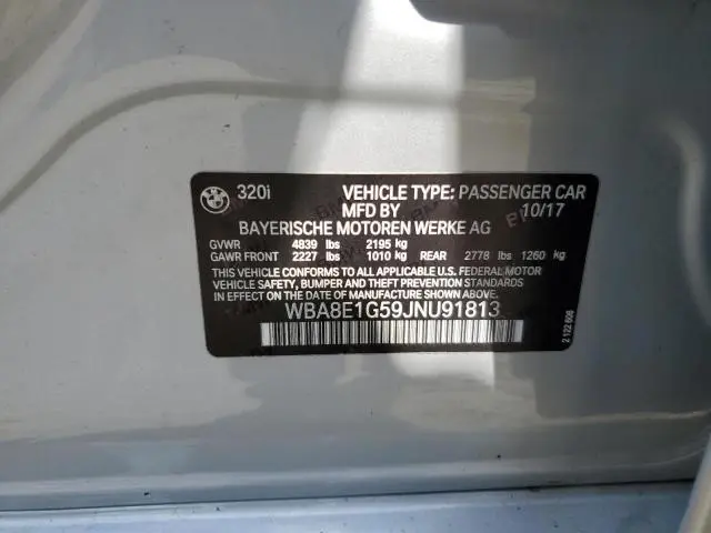 2018 BMW 320 I  