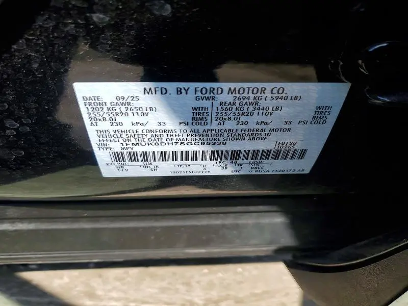 2025 FORD EXPLORER ACTIVE  