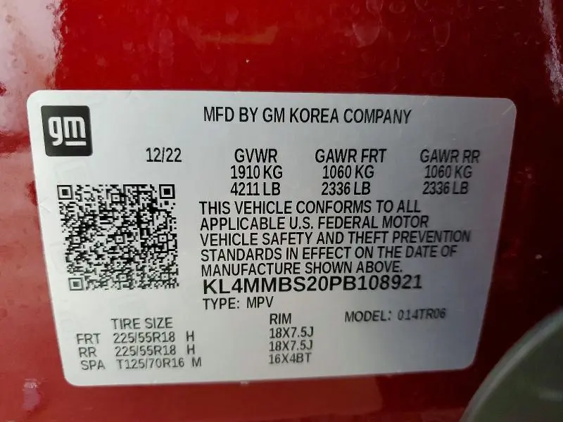 2023 BUICK ENCORE GX PREFERRED  