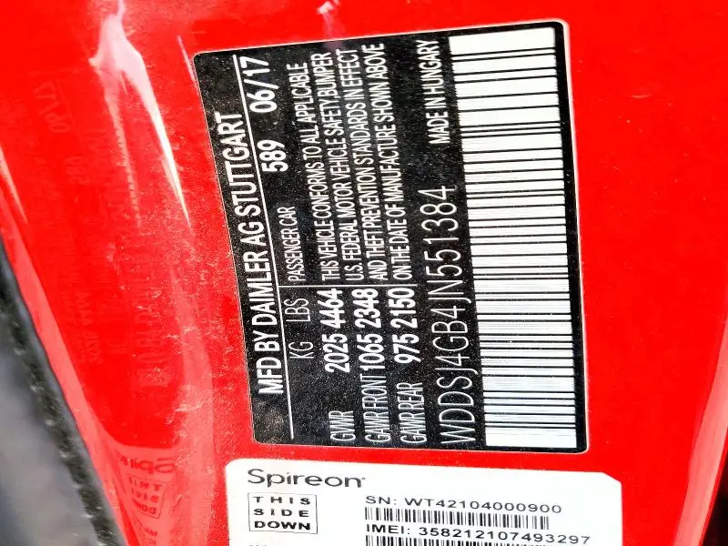 2018 MERCEDES-BENZ CLA 250 4MATIC  