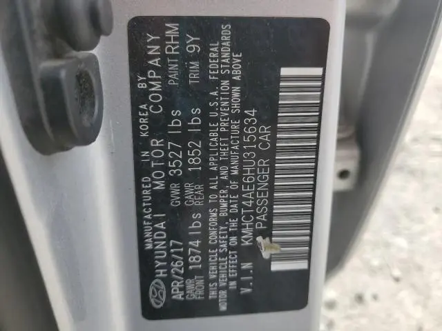 2017 HYUNDAI ACCENT SE