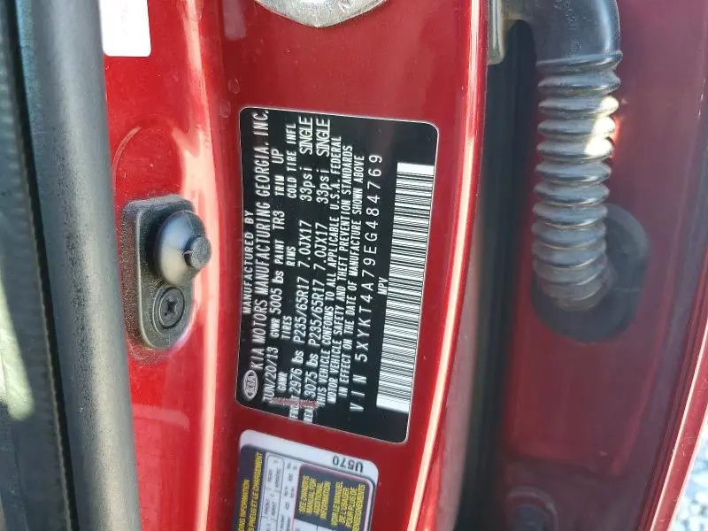 2014 KIA SORENTO LX  