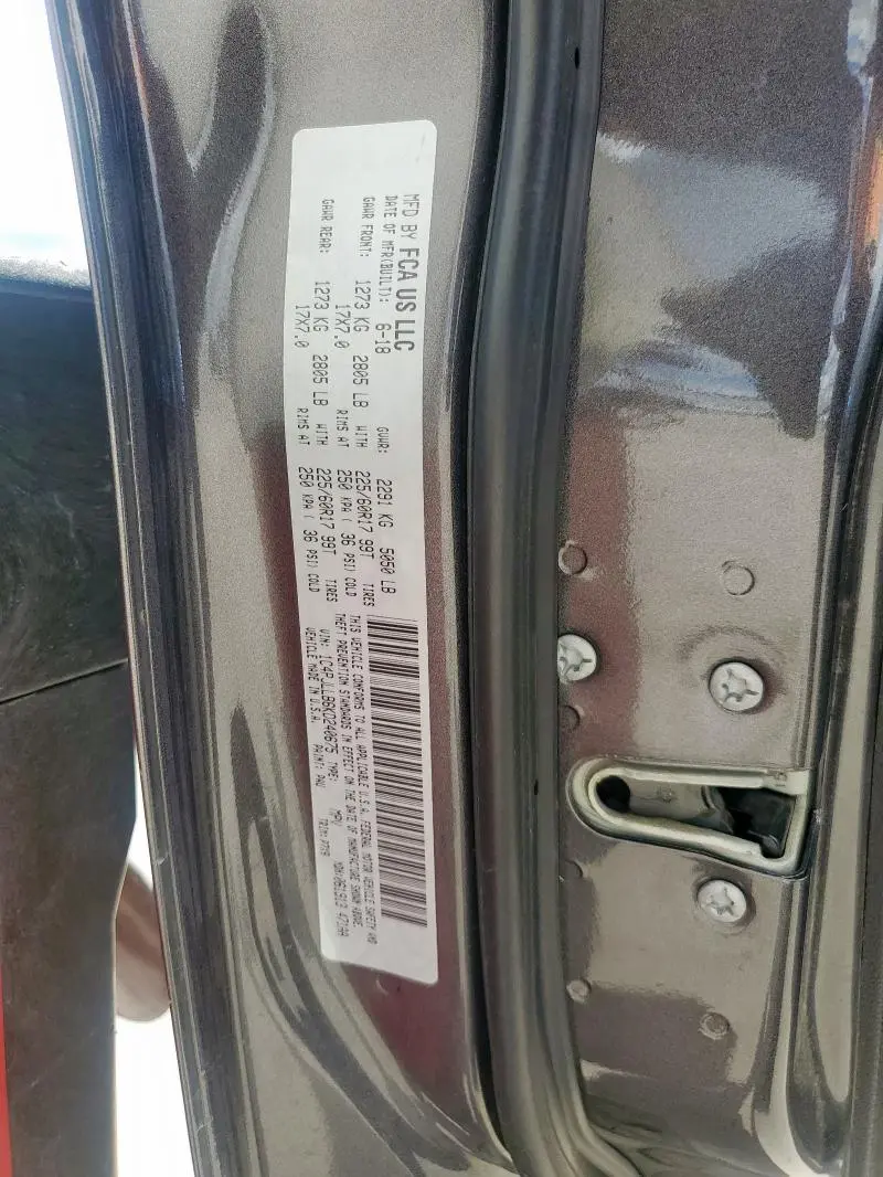 2019 JEEP CHEROKEE LATITUDE PLUS  