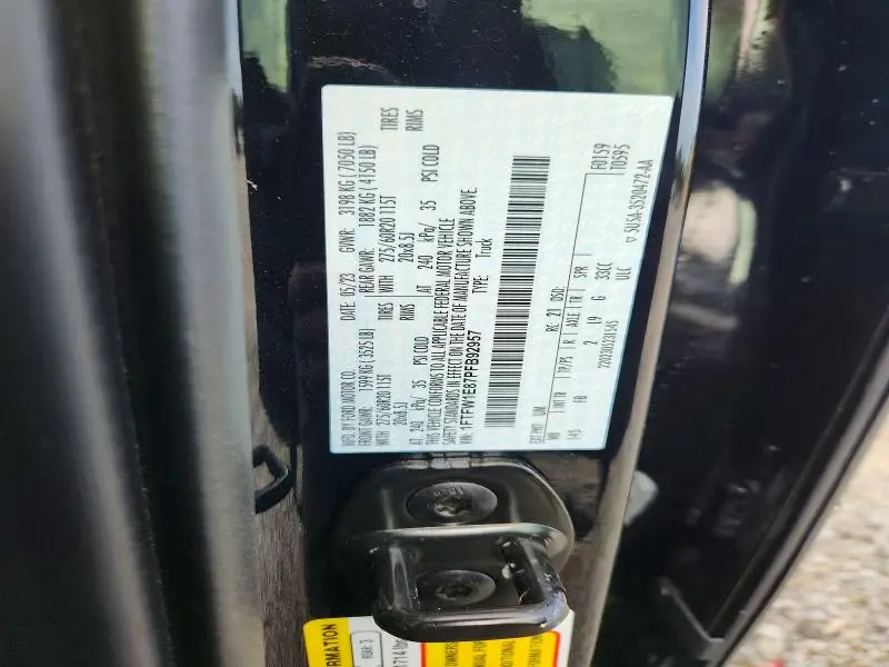 2023 FORD F150 SUPERCREW  