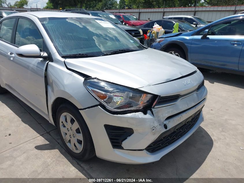 2022 KIA RIO LX