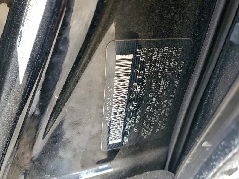 2020 NISSAN ROGUE SPORT S  