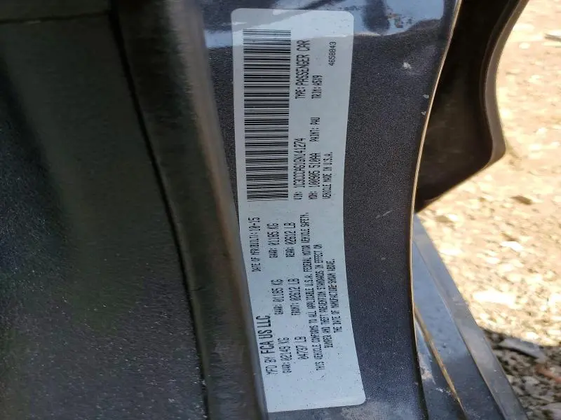 2016 CHRYSLER 200 LIMITED  