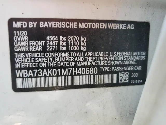 2021 BMW 228XI   