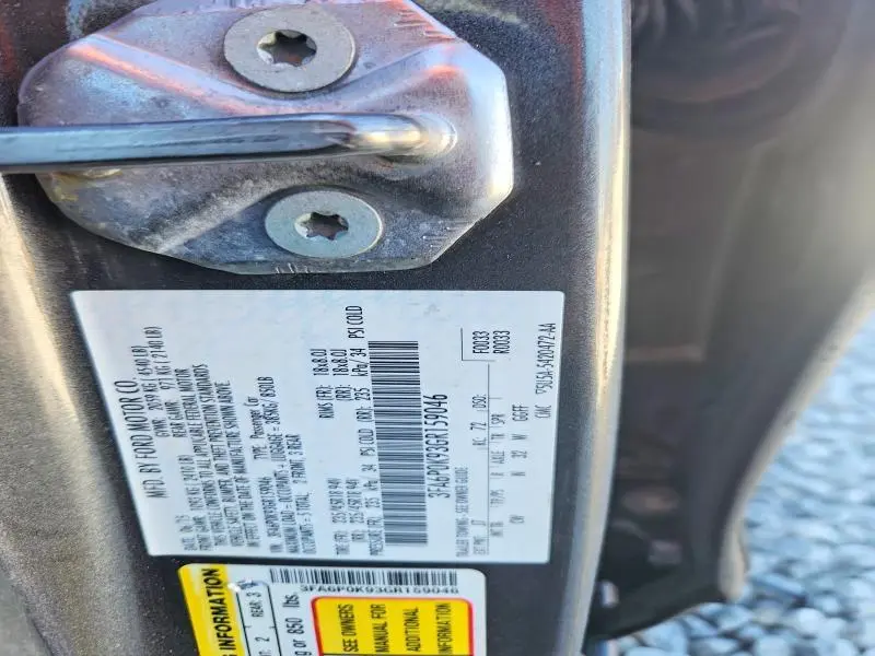 2016 FORD FUSION TITANIUM  