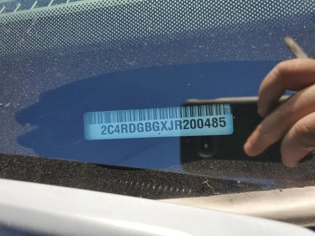 2018 DODGE GRAND CARAVAN SE  