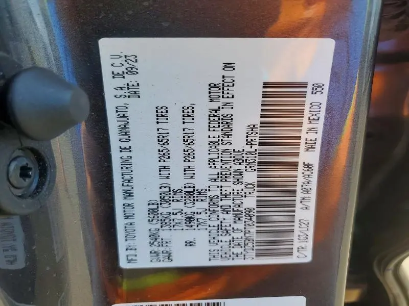 2023 TOYOTA TACOMA DOUBLE CAB  