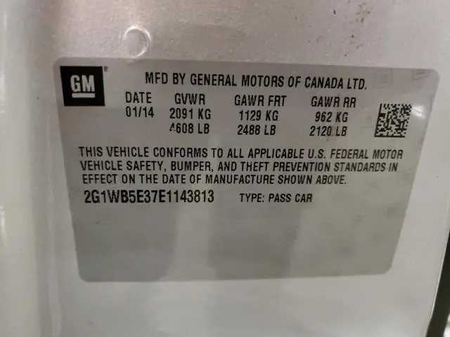 2014 CHEVROLET IMPALA LIMITED LT  