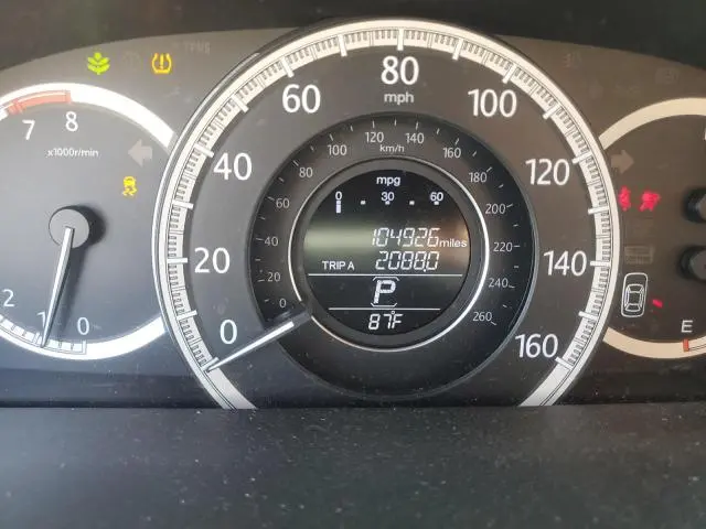 2013 HONDA ACCORD EXL  