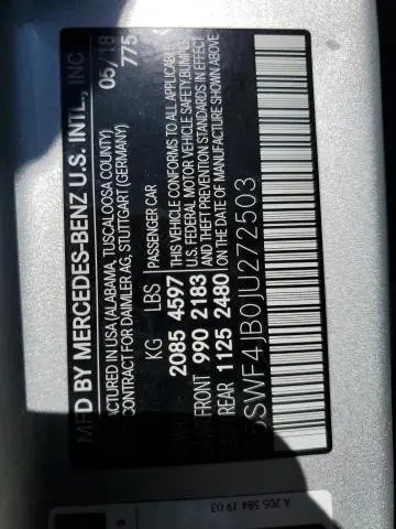 2018 MERCEDES-BENZ C 300  