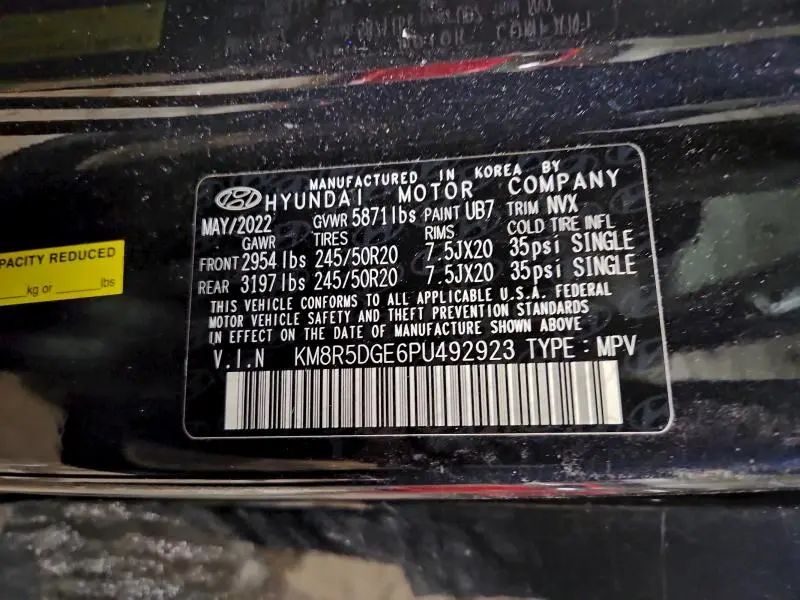 2023 HYUNDAI PALISADE LIMITED  