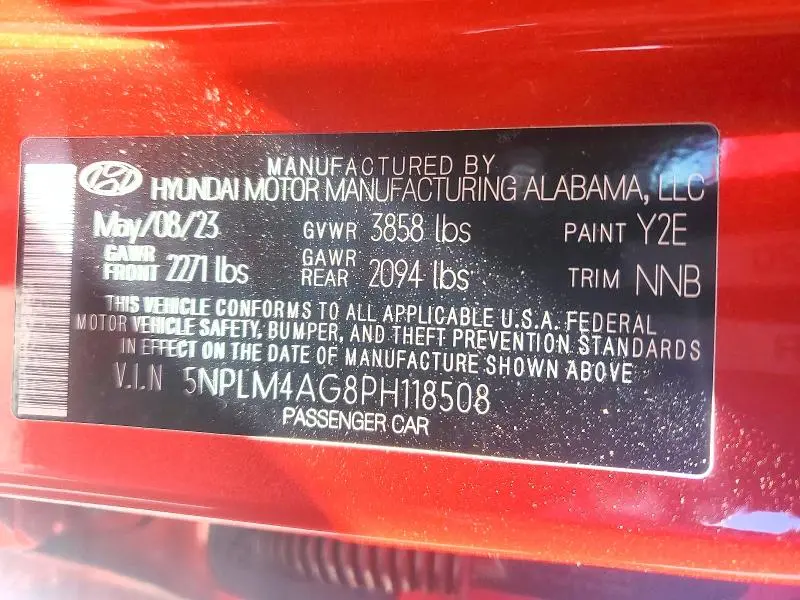 2023 HYUNDAI ELANTRA SEL  