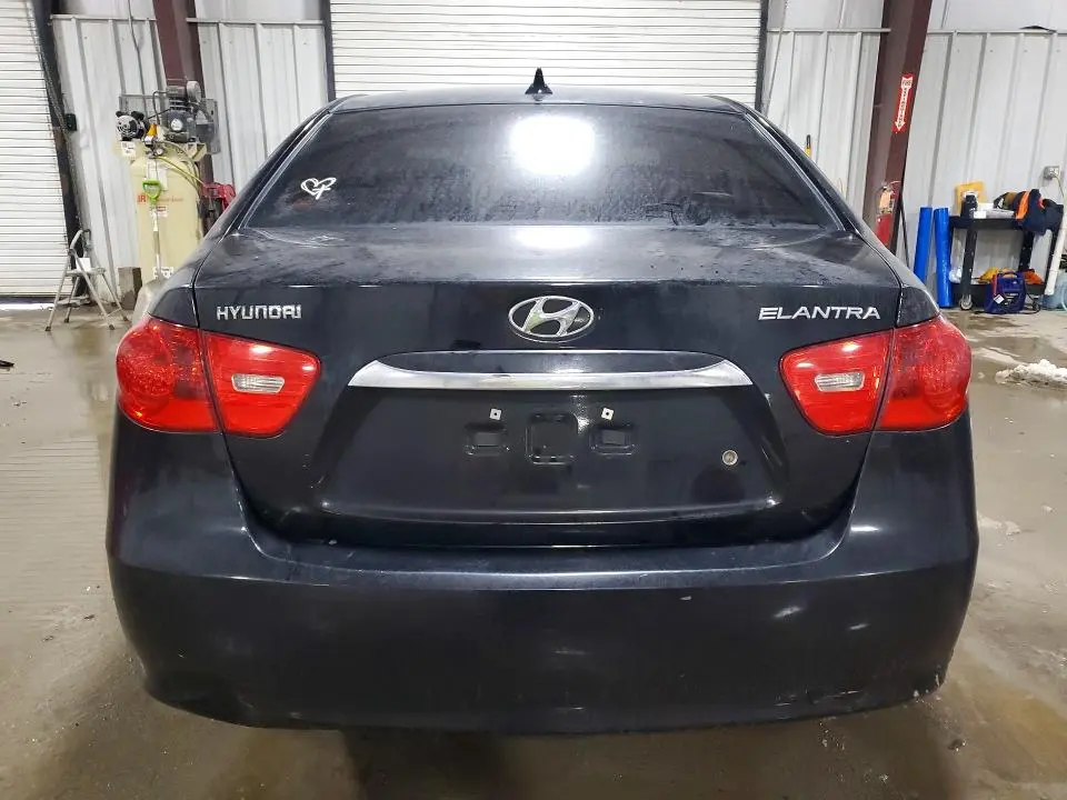 2010 HYUNDAI ELANTRA BLUE  