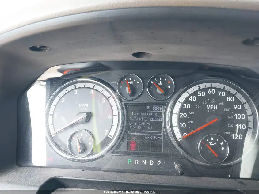 2012 RAM 1500 TRADESMAN