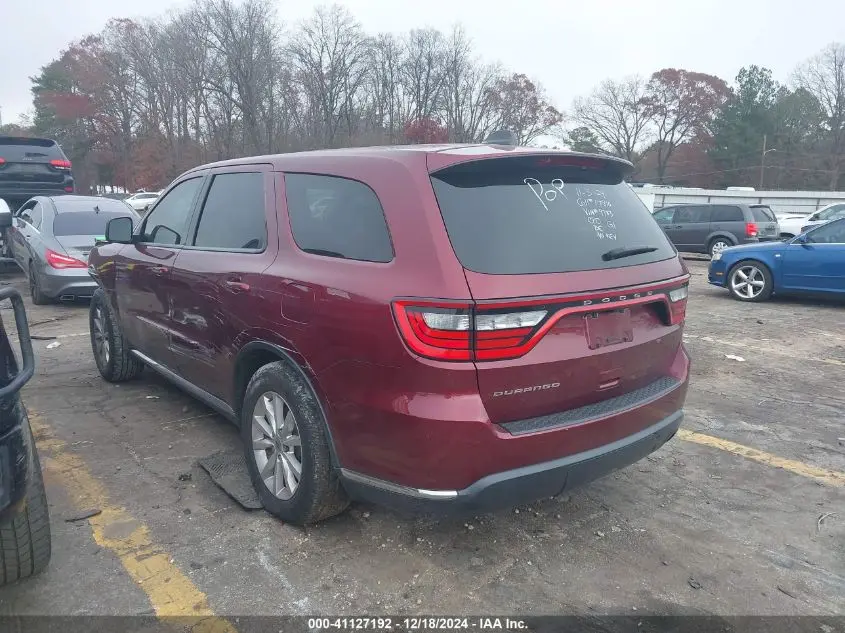2021 DODGE DURANGO SXT RWD