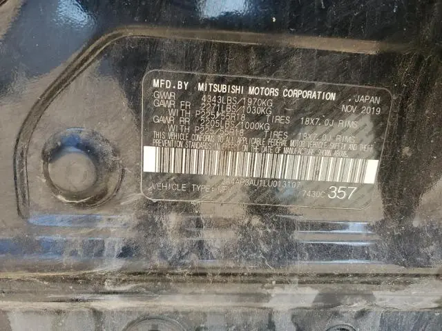 2020 MITSUBISHI OUTLANDER SPORT ES  