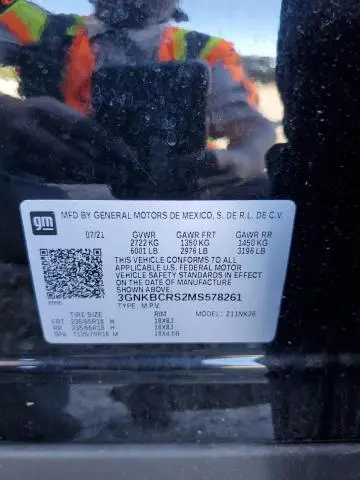 2021 CHEVROLET BLAZER 2LT