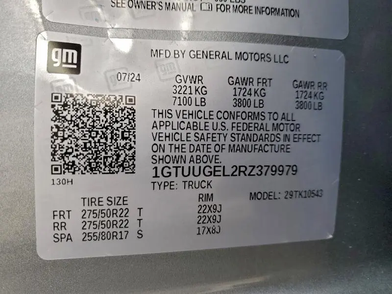 2024 GMC SIERRA K1500 DENALI  