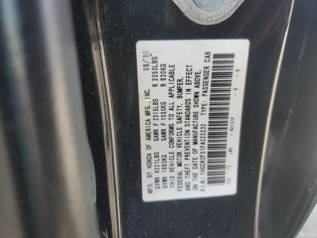 2015 HONDA ACCORD SPORT  