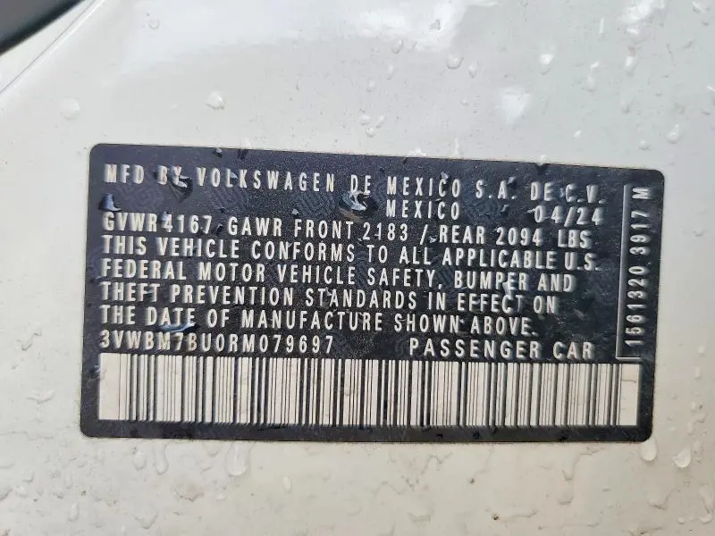 2024 VOLKSWAGEN JETTA SPORT  