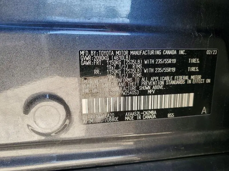 2023 TOYOTA RAV4 XLE PREMIUM  
