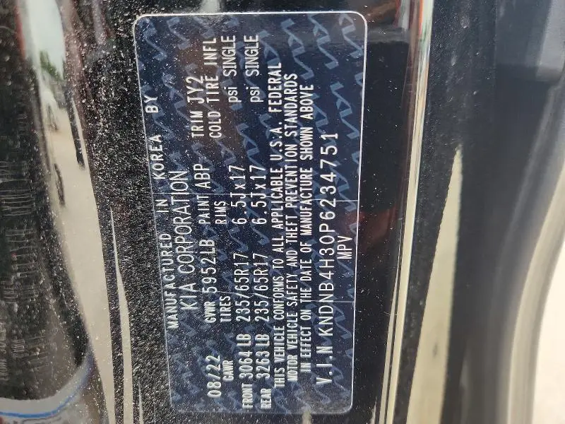 2023 KIA CARNIVAL LX  