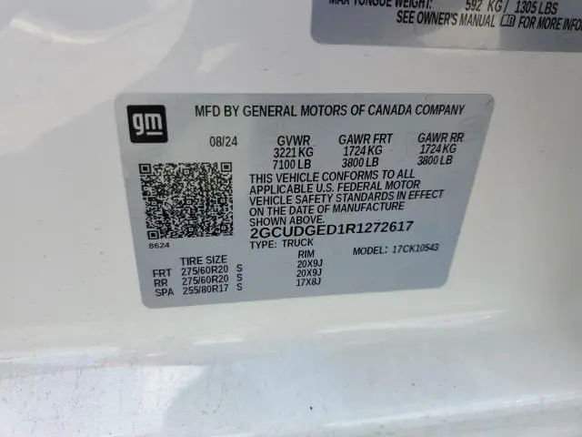 2024 CHEVROLET SILVERADO K1500 LTZ  