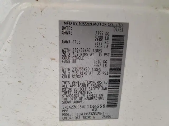 2021 NISSAN MURANO SL  