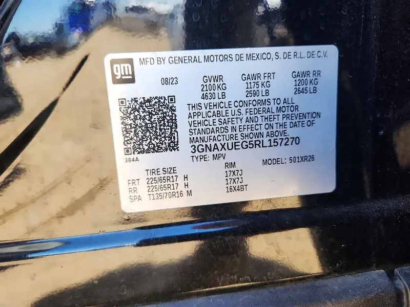 2024 CHEVROLET EQUINOX LT  