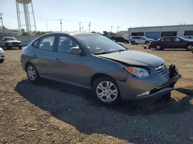 2010 HYUNDAI ELANTRA BLUE  