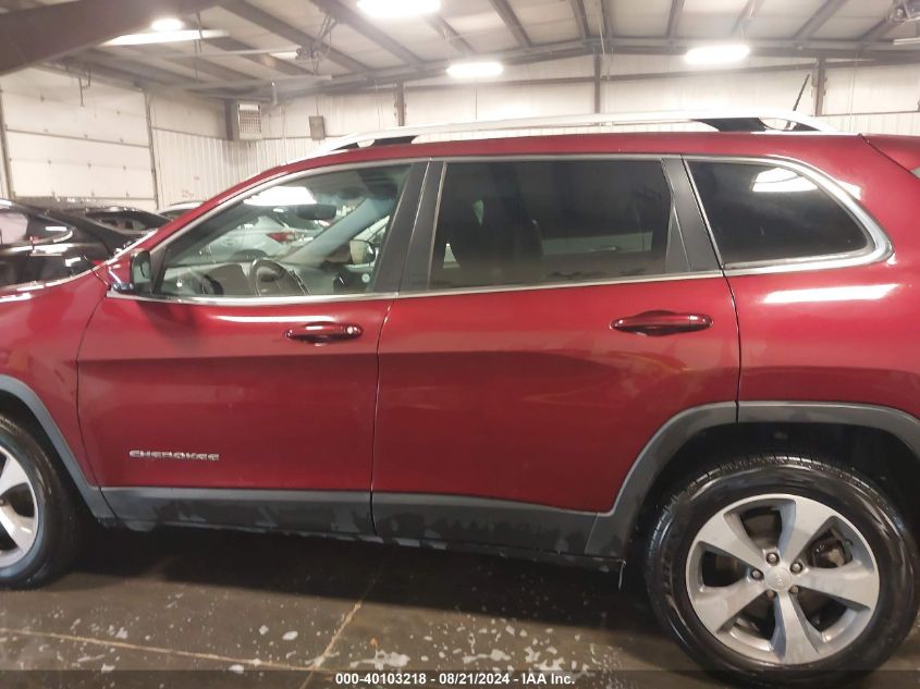 2019 JEEP CHEROKEE LIMITED 4X4