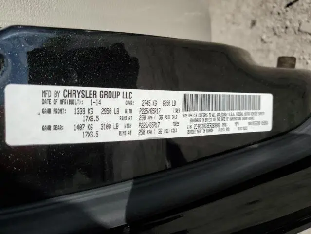 2014 CHRYSLER TOWN & COUNTRY TOURING  