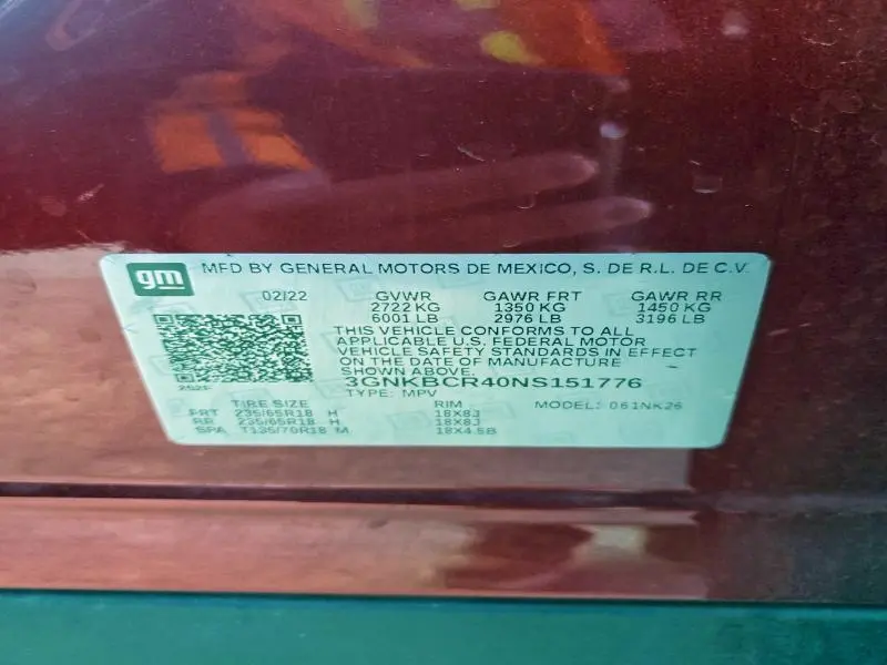 2022 CHEVROLET BLAZER 2LT  