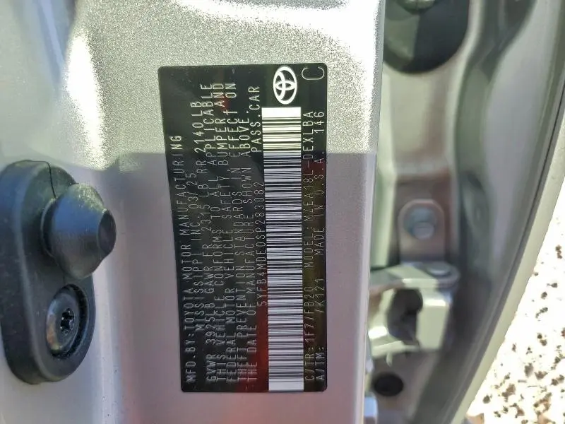 2025 TOYOTA COROLLA LE  