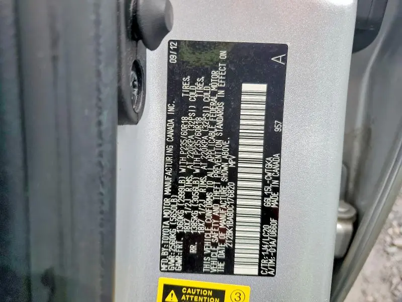 2013 LEXUS RX 350 BASE  