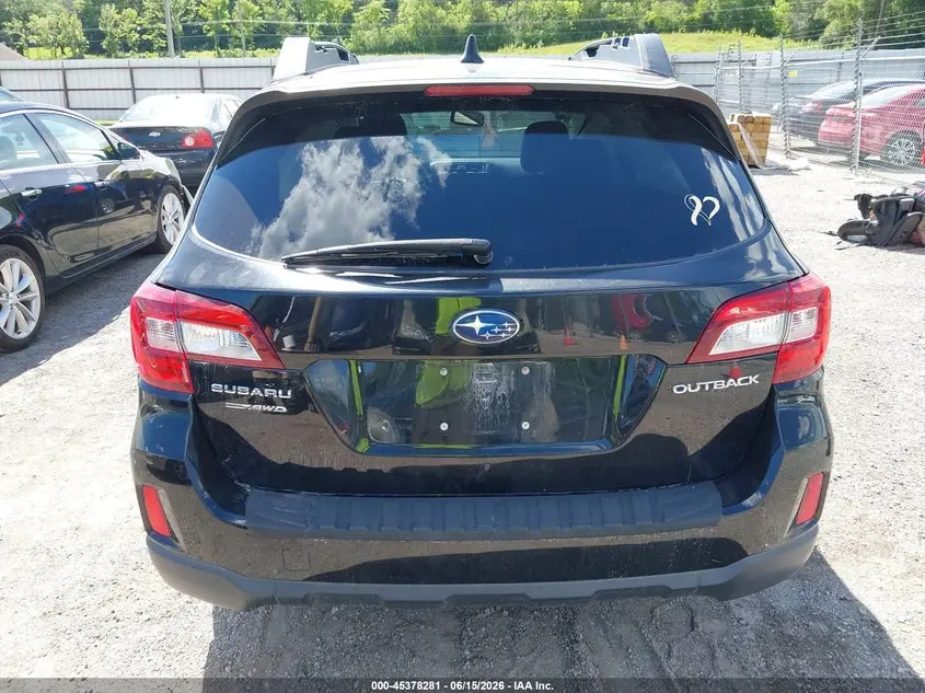 2016 SUBARU OUTBACK 2.5I LIMITED