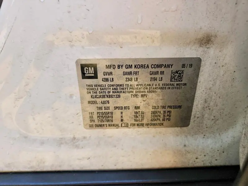 2019 BUICK ENCORE PREFERRED  