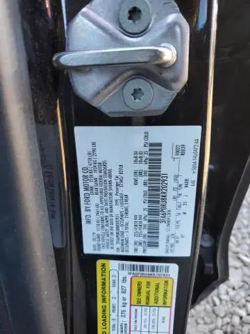 2019 FORD FUSION TITANIUM  